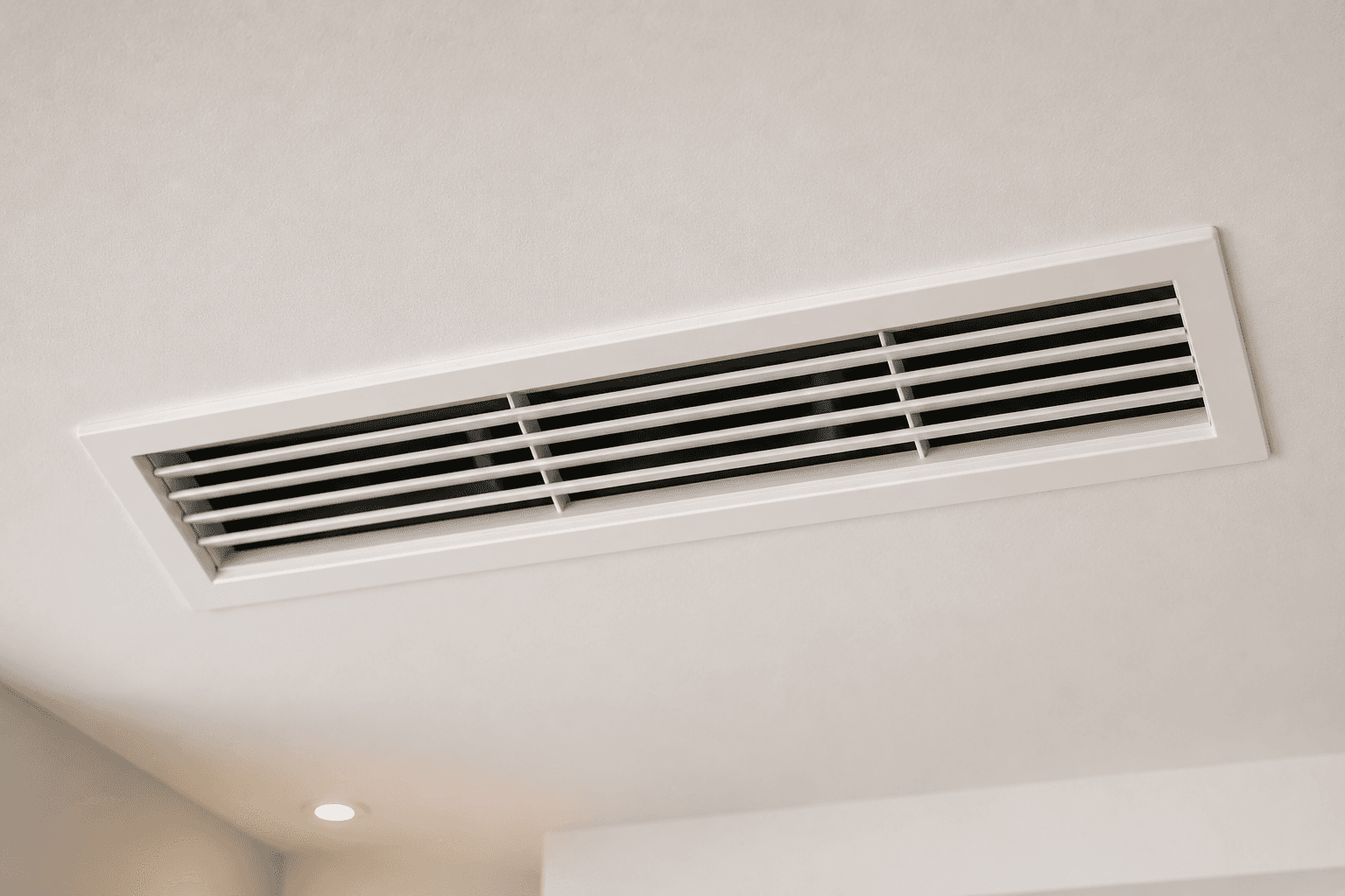 Bouche d’un système de climatisation gainable